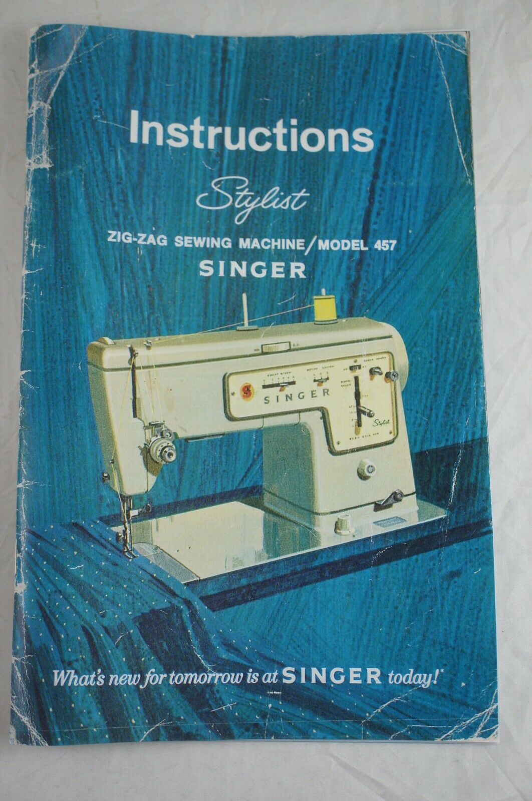 MANUAL Singer 14U444 14U444B 14U454B Overlock Serger Machine Instructions